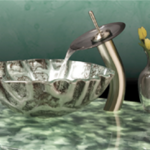 Back lit glass countertops from The Stone Specialists Company
