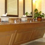 Espirto Santos granite for Men's and Ladies Lavs at Grand Geneva